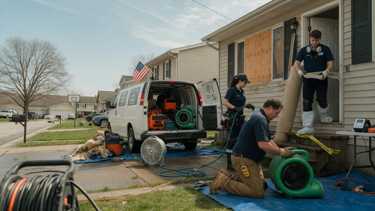 Water Damage Restoration in Drennen, WV near me
